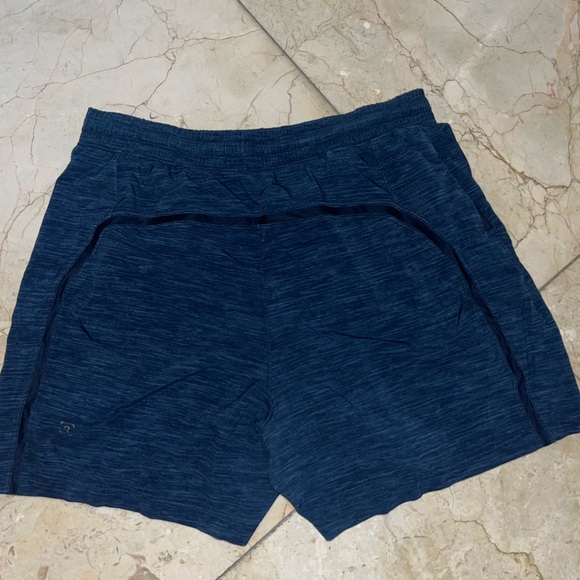 Navy blue Lululemon shorts - Picture 1 of 2